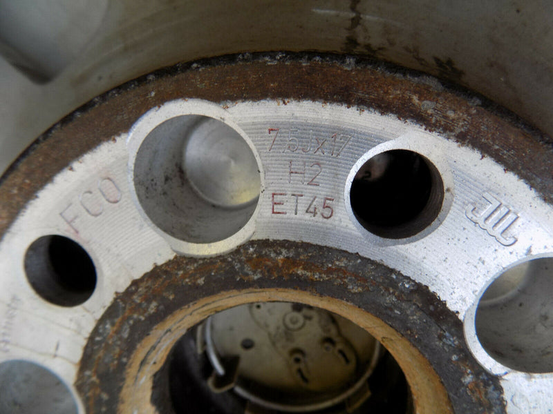 AUDI A6 C6 4F 17"INCH 17x7.5J ET45 ALLOY WHEEL + TYRE 225/50/17 4F0601025CB