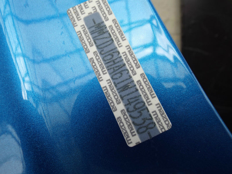 Mazda 3 2008-2011 Rear Bumper Genuine Blue (A7031) DBOV-50221