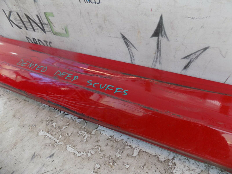 BMW 1 SERIES E81 E82 E88 LCI STRIP SIDE SKIRT RIGHT O/S IN RED 51777183234