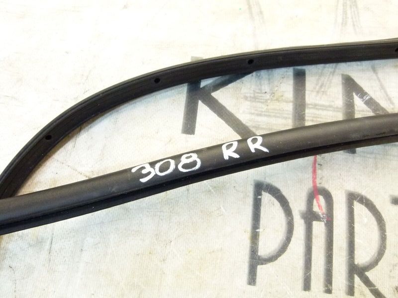 PEUGEOT 308 SW ESTATE 2017-21 REAR RIGHT RUBBER SEAL WEATHERSTRIP