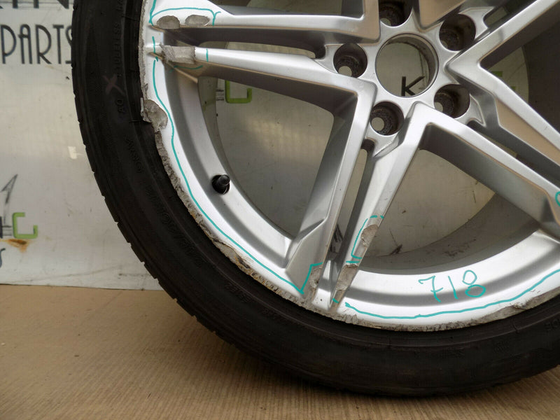 AUDI A4 A5 S-LINE 18" INCH ALLOY WHEEL + TYRE 245/40/R18 ET 29 8W0601025DE