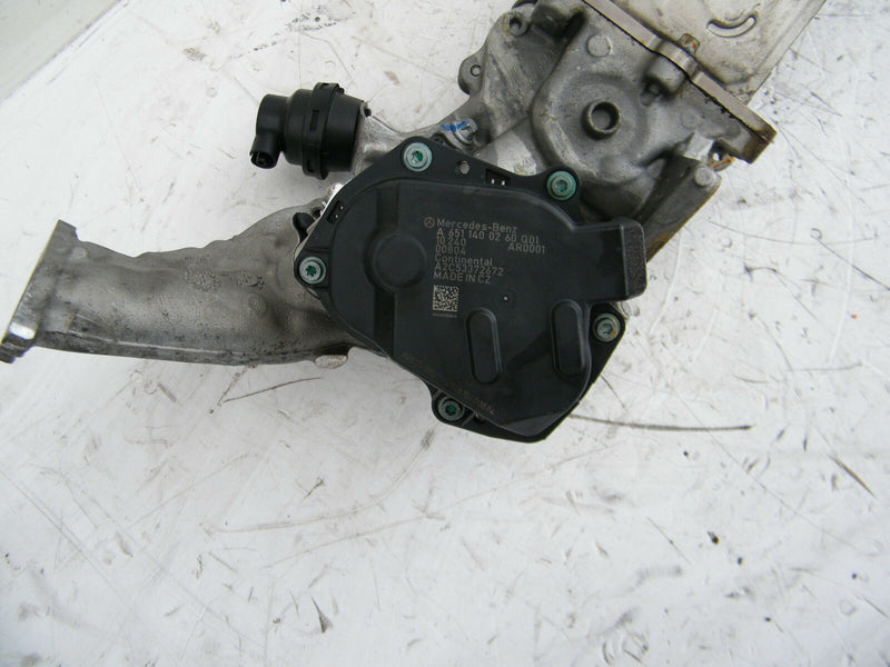 MERCEDES W212 E220 2010-15 GENUINE COMPLETE EGR VALVE COOLER 6511400260 VITO