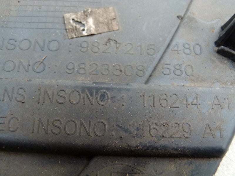 PEUGEOT 208 MK2 2019-ON REAR LEFT WHEEL MUD GUARD GENUINE 9827215480