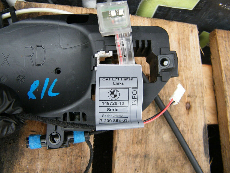 BMW X6 E71 2007-2014 N/S/R Left Side Rear Outside Door Lock Carrier