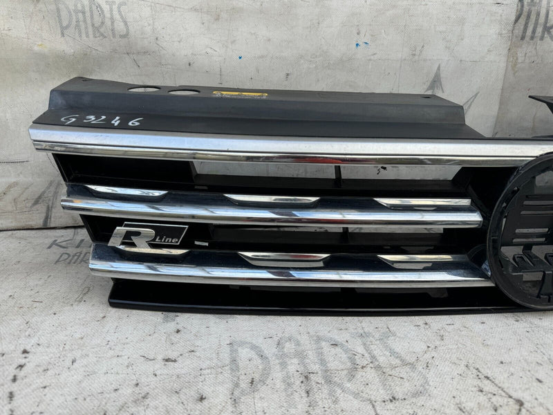 VW TIGUAN R LINE 2016-2020 FRONT BUMPER UPPER GRILLE 5NA853653