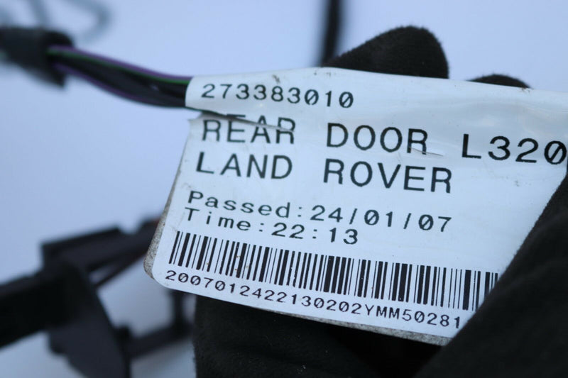 RANGE ROVER SPORT 2005-2009 L320 REAR LEFT DOOR WIRING HARNESS LOOM 273383010