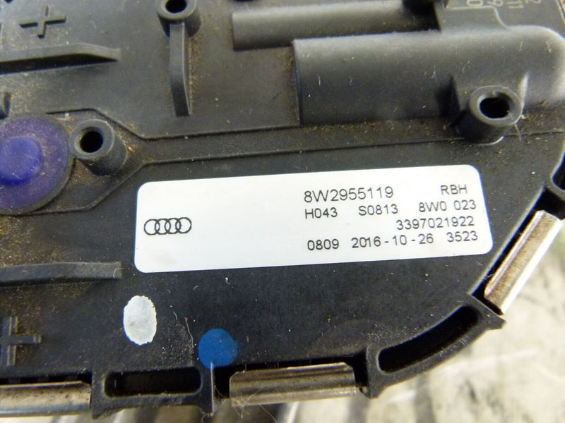 AUDI S4 A4 S5 B9 8W GENUINE WINDSCREEN WIPER MOTOR AND LINKAGE 12V 8W2955023 A