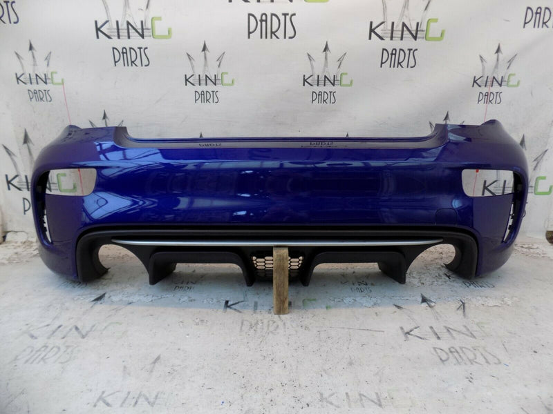 FIAT 500 ABARTH 959 FCL 16-ON BLUE REAR BUMPER+DIFFUSER GENUINE 735633081