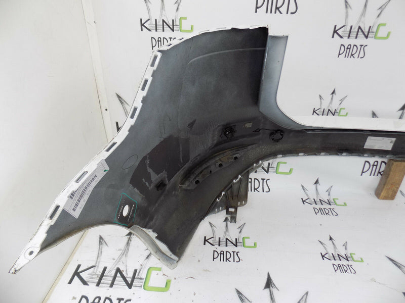 VW TOURAN II MK2 5T 2015-2018 WHITE REAR BUMPER GENUINE 6x PDC 5TA807421