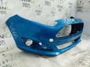 FORD FIESTA MK6 FACELIFT 2014-2016 BLUE FRONT BUMPER GENUINE C1BB-17757-A