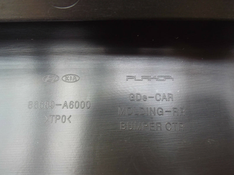 Hyundai I30 20132-14 Rear Bumper Bottom Trim Diffuser Genuine 86689-A6000 (9)