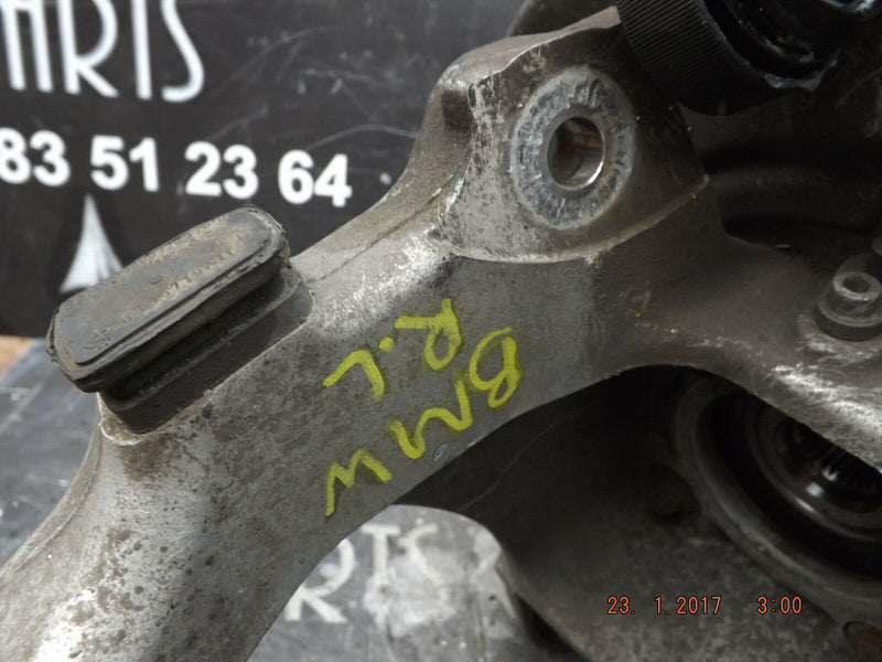 BMW X6 E71 08-13 LEFT REAR WHEEL BEARING HUB SPINDLE HUB CARRIER & DISC BRAKE