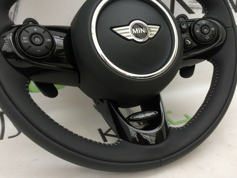 MINI COOPER COUNTRYMAN F60 JCW 2018 GENUINE DRIVER AIRBAG STEERING WHEEL, PADS