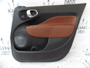 FIAT 500L TREKKING 2013-2017 FRONT RIGHT DOOR CARD INNER PANEL BROWN 2550455 *II