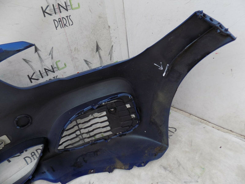 BMW 1 F20 M SPORT FACELIFT 2015-ON BLUE FRONT BUMPER GENUINE 51118060283