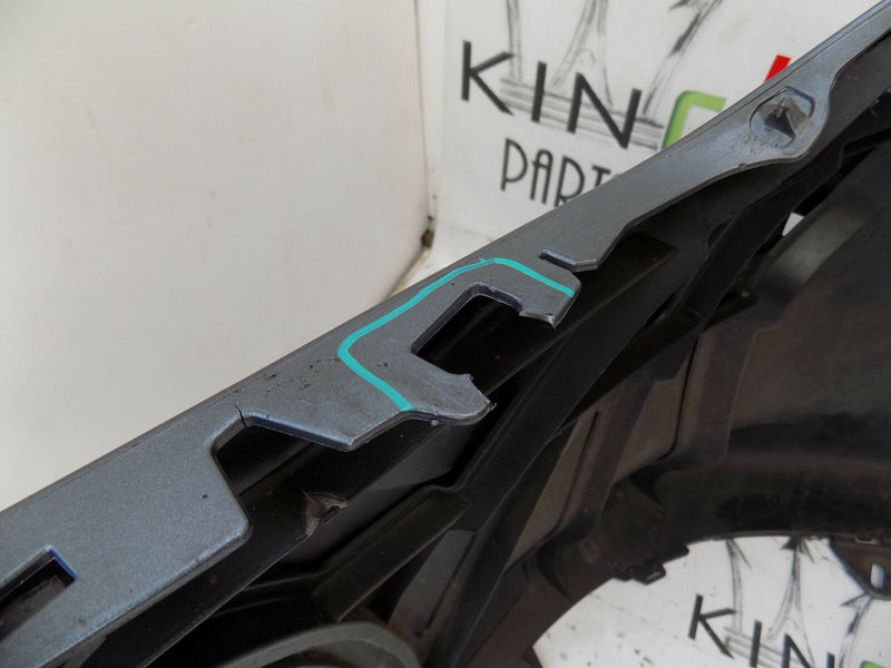 PEUGEOT 307 MK1 FACELIFT 2005-2008 GREY FRONT BUMPER GENUINE 9653345477