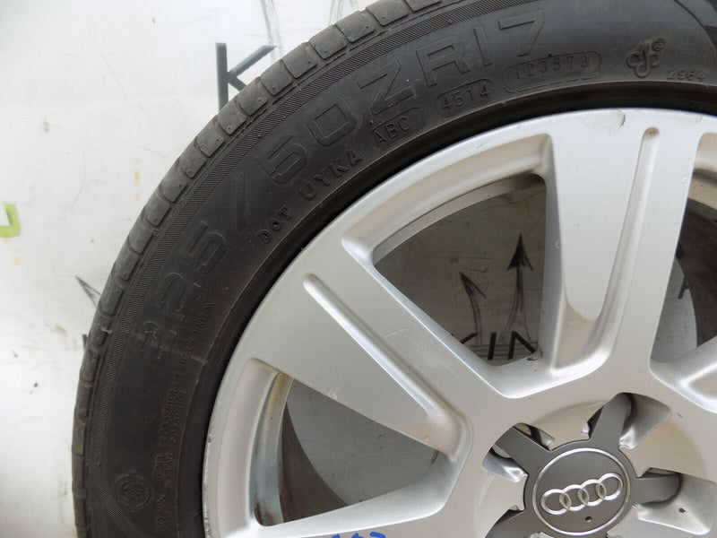 AUDI A6 C6 4F 17"INCH 17x7.5J ET45 ALLOY WHEEL + TYRE 225/50/17 4F0601025CB