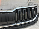 SKODA KODIAQ 16-18 FRONT BUMPER TOP GRILL GRILLE BONNET CAMERA HOLES 565853653A