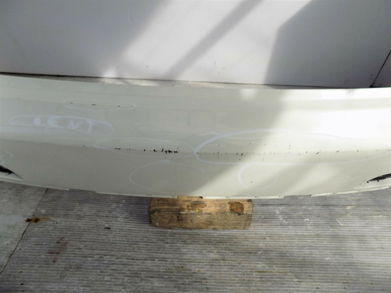 AUDI Q3 S LINE 2011 2012 2013 WHITE REAR BUMPER GENUINE 8U0807385A