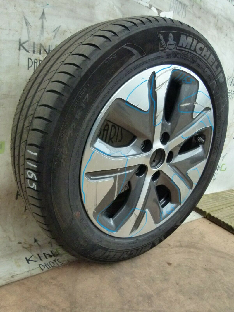 KIA NIRO S LINE ALLOY WHEEL 17" 7JX1H2 ET50 52910-Q4100 TYRE 215/55 R17