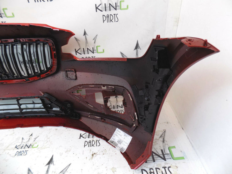 VOLVO V60 MK2 INSCRIPTION 2018 RED FRONT BUMPER GENUINE 31690589