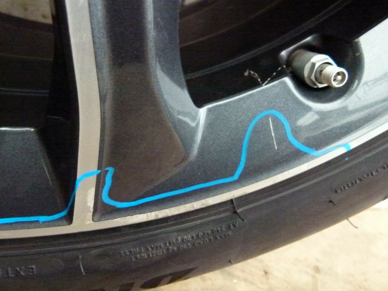 BMW F40 F44 GENUINE ALLOY WHEEL RIM 7,5JX17H2 ET54 17" 6856087 TYRE DAMAGE