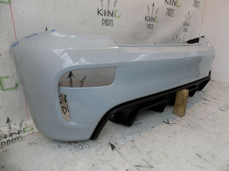 FIAT 500 ABARTH 959 FCL 16+ WHITE REAR BUMPER+DIFFUSER GENUINE 735633081