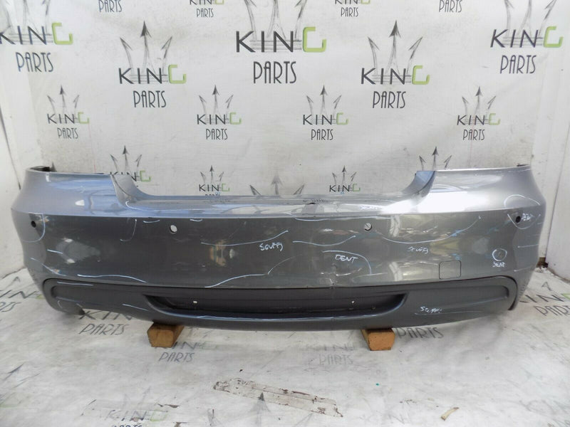 BMW 1 SERIES E82 E88 2007-11 REAR BUMPER IN GREY PDC GENUINE 51128045455