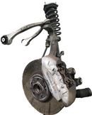 MERCEDES GLC X253 4MATIC COMPLETE FRONT LEFT LEG 3x WISHBONE ARMS HUB CALIPER