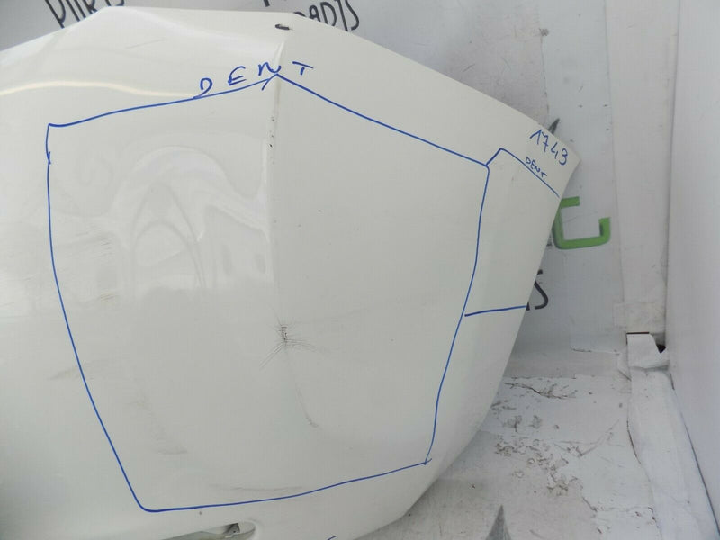 NISSAN LEAF 2010-2016 REAR BUMPER WHITE *DAMAGE* GENUINE 85022-3NL0A