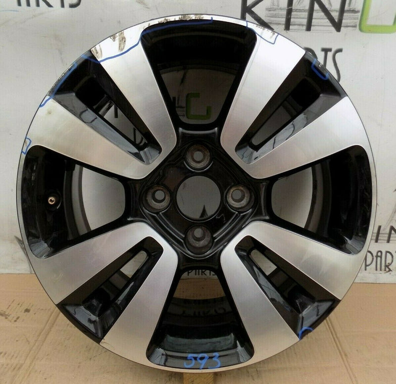CITROEN C3 16" INCH RIM ALLOY WHEEL 6.5J x 16 ET20 BLACK 9813075077