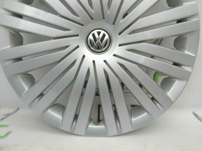 VOLKSWAGEN POLO 2014-2017 GENUINE CAPS 4x WHEEL TRIMS 15' CAP COVERS 6C0601147A
