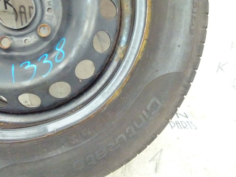 AUDI 15" WHEEL STEEL RIM & TIRE 6JX15H2 ET43 500601027 GENUINE