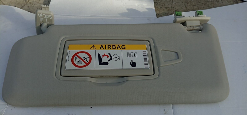 MERCEDES C-CLASS W205 2014-21 PASSENGER SIDE GENUINE INTERIOR SUN VISOR BEIGE #