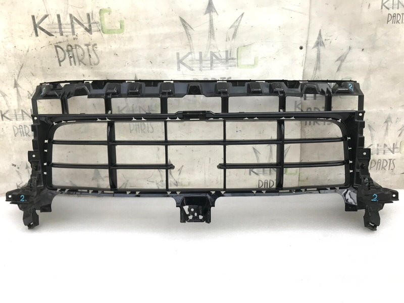 PORSCHE CAYENNE MK3 E3 TURBO GT 18-23 FRONT BUMPER RADIATOR GRILE *RADAR HOLE