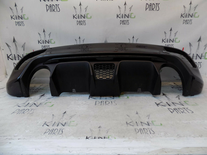 FIAT 500 ABARTH 959 FACELIFT 2016-ON BLACK REAR BUMPER GENUINE 735633081