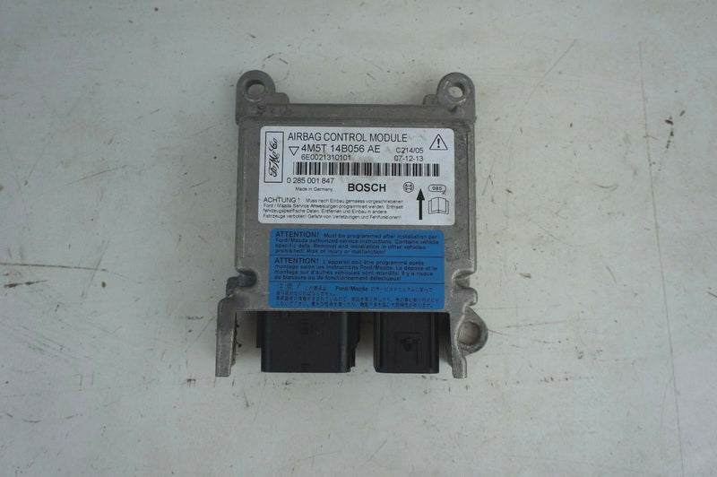 FORD C-MAX MK1 2003-2010 AIRBAG CONTROL MODULE ECU BOSCH 4M5T-14B056-AE