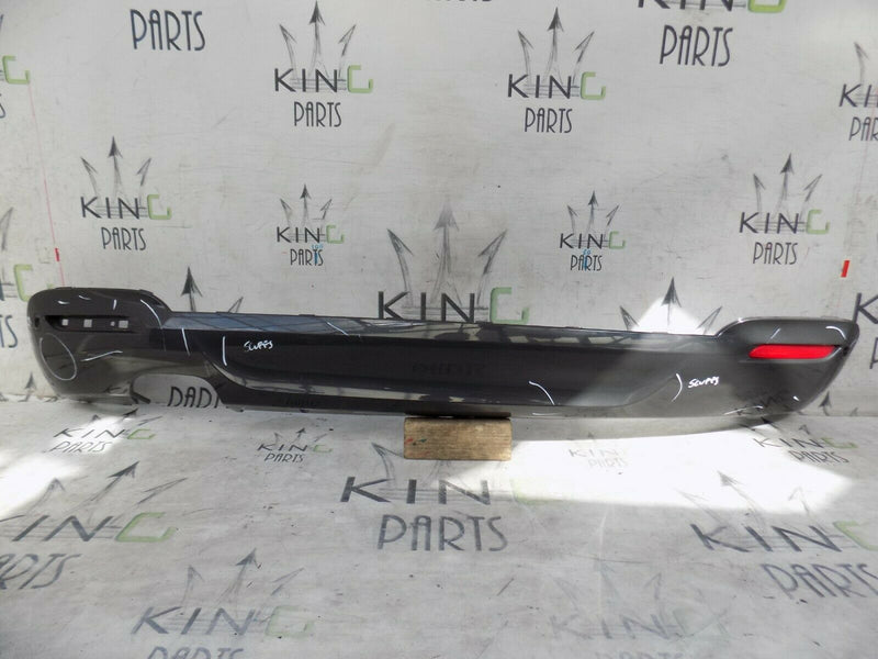 BMW 3 SERIES GT F34 M SPORT 2013-17 GREY REAR BUMPER DIFFUSER