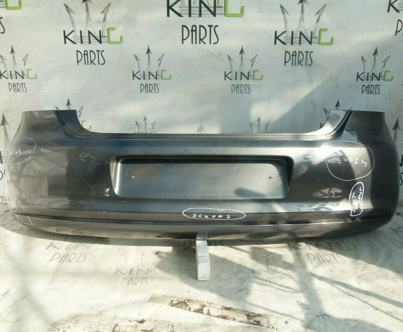 VW POLO 6R 2009-2014 GREY REAR BUMPER GENUINE 6R6807421BH