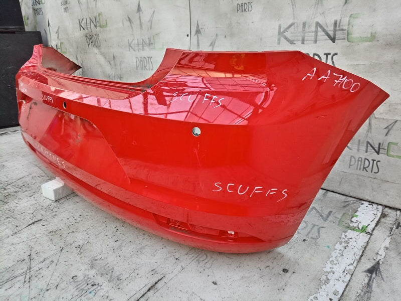 VW POLO MK6 (6C) FACELIFT 2014-2017 REAR BUMPER PDC GENUINE 6C6807421