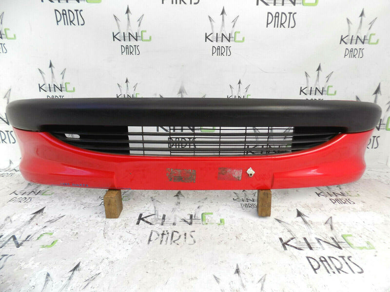 PEUGEOT 206 MK1 1998-2003 RED FRONT BUMPER GENUINE 9625078477