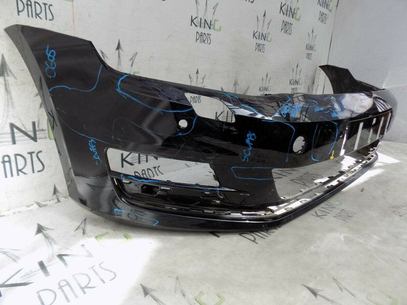 VW GOLF MK7 2013-2017 FRONT BUMPER IN BLACK GENUINE 5G0807221