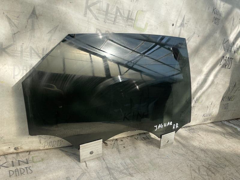 JAGUAR XJ 2010-19 REAR DOOR RIGHT DRIVER SIDE TINTED WINDOW GLASS GENUINE