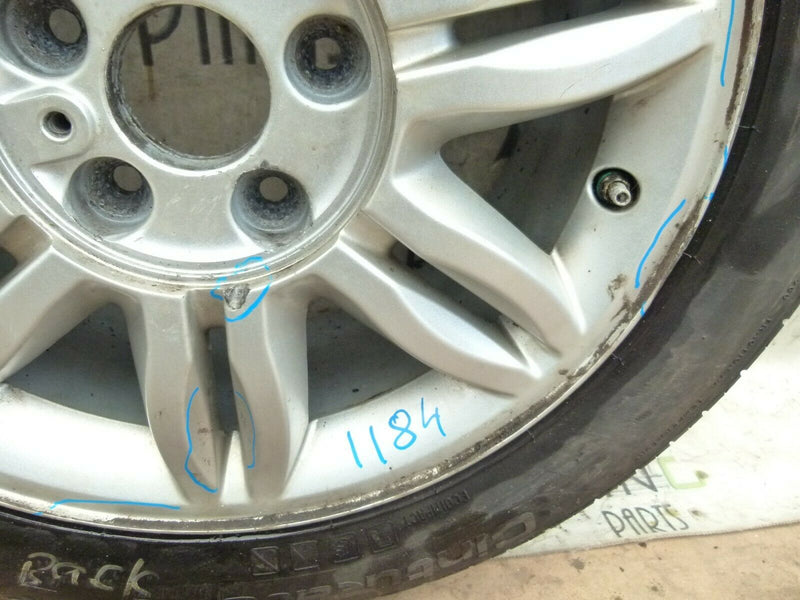 RENAULT MEGANE ALLOY WHEEL 16" 6.5JX16H2 CH50 8200367648 TYRE 205/55 R16