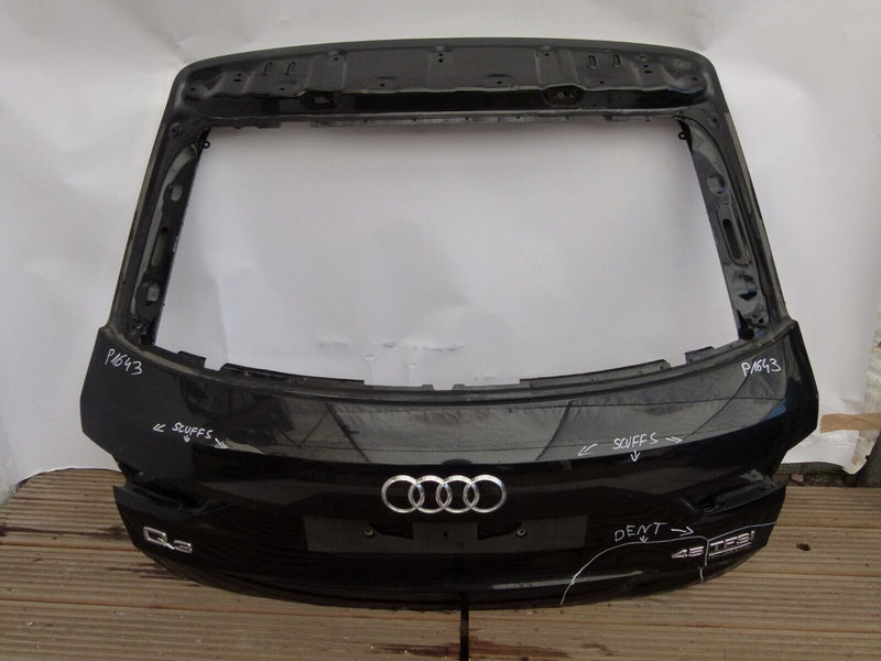AUDI Q3 MK2 F3 2019-ON GENUINE TAILGATE BOOTLID PANEL in BLACK