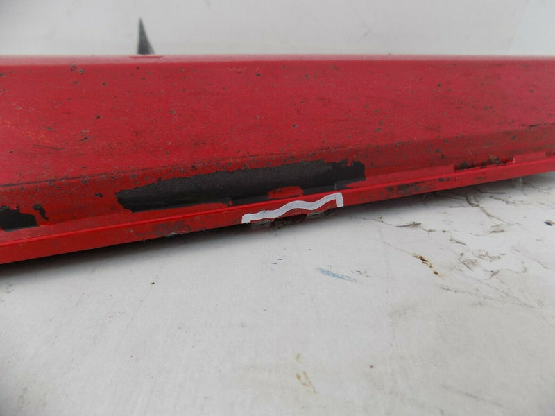 AUDI A3 2013-2016 RIGHT SIDE SKIRT SILL COVER SALOON RED  8V5853860