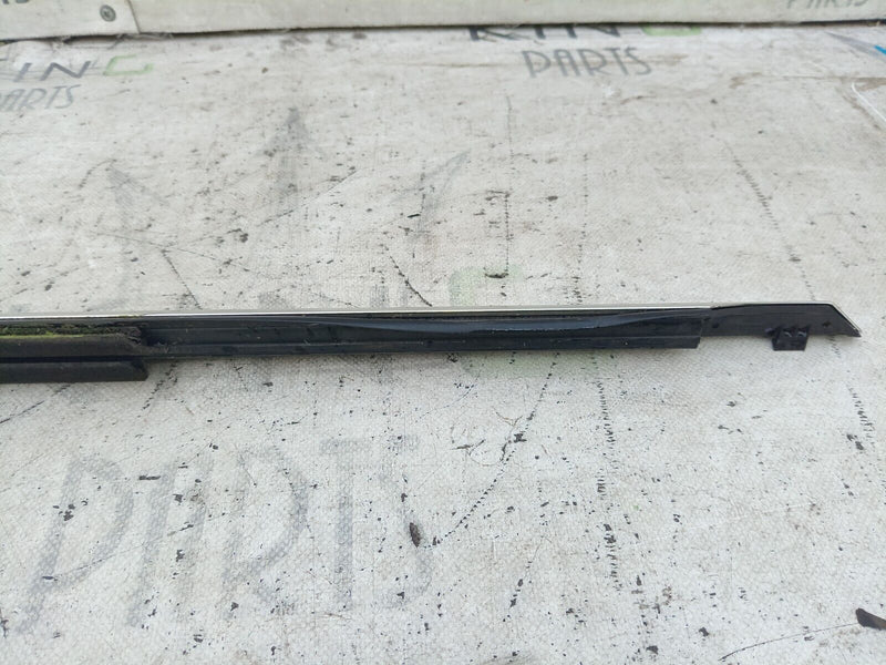MERCEDES W205 C CLASS 14-21 FRONT LEFT WINDOW SEALING RAIL CHROME A2057201924 #