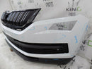 SKODA KODIAQ 2016-21 SPORT LINE WHITE FRONT BUMPER GENUINE WHITE 565807221