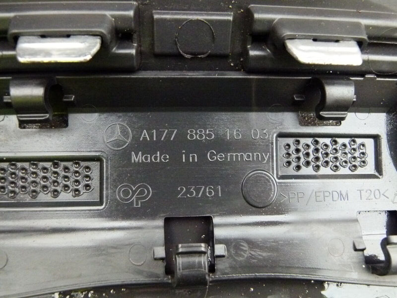MERCEDES A W177 2018-22 REAR BUMPER LOWER DIFFUSER GENUINE A1778851603