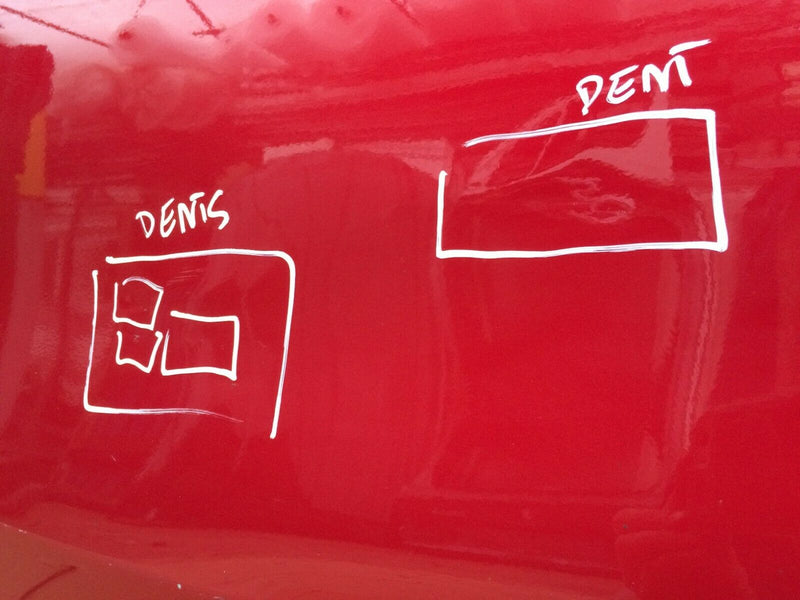 MAZDA CX-5 KE 2012-2017 FRONT RIGHT DOOR PANEL IN RED KD5358010